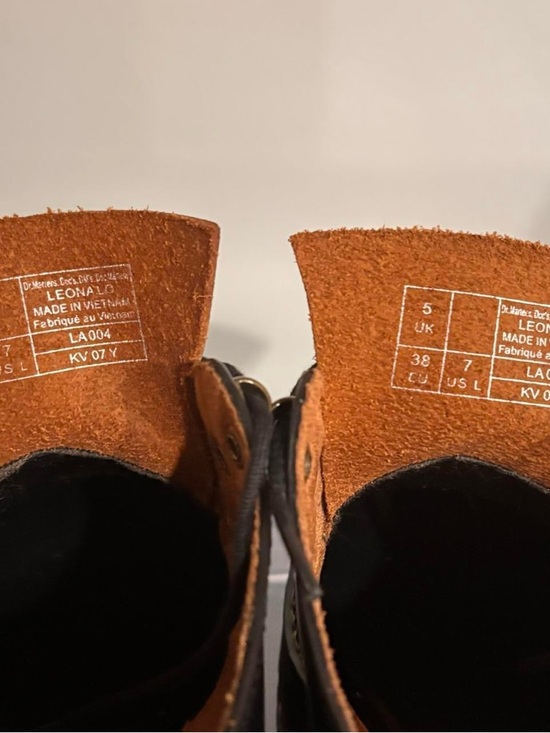 Dr. Martens Women's Black Lace-Up Chunky Platform Boots - Picture 4 of 6